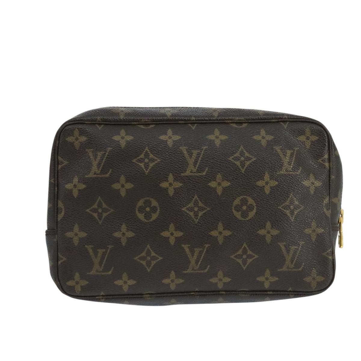 Louis Vuitton Trousse De Toilette Brown Canvas Clutch Bag (Pre-Owned) Size ONE SIZE - 2 Thumbnail