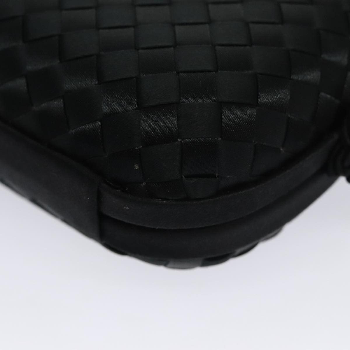 Bottega Veneta Knot Black Silk Clutch Bag (Pre-Owned) Size ONE SIZE - 6 Thumbnail