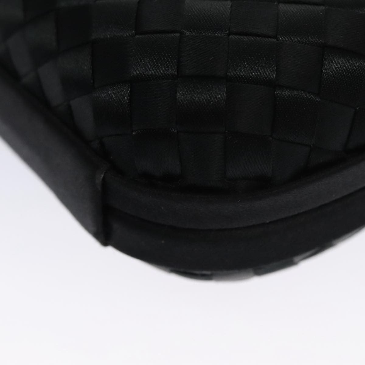 Bottega Veneta Knot Black Silk Clutch Bag (Pre-Owned) Size ONE SIZE - 8 Thumbnail