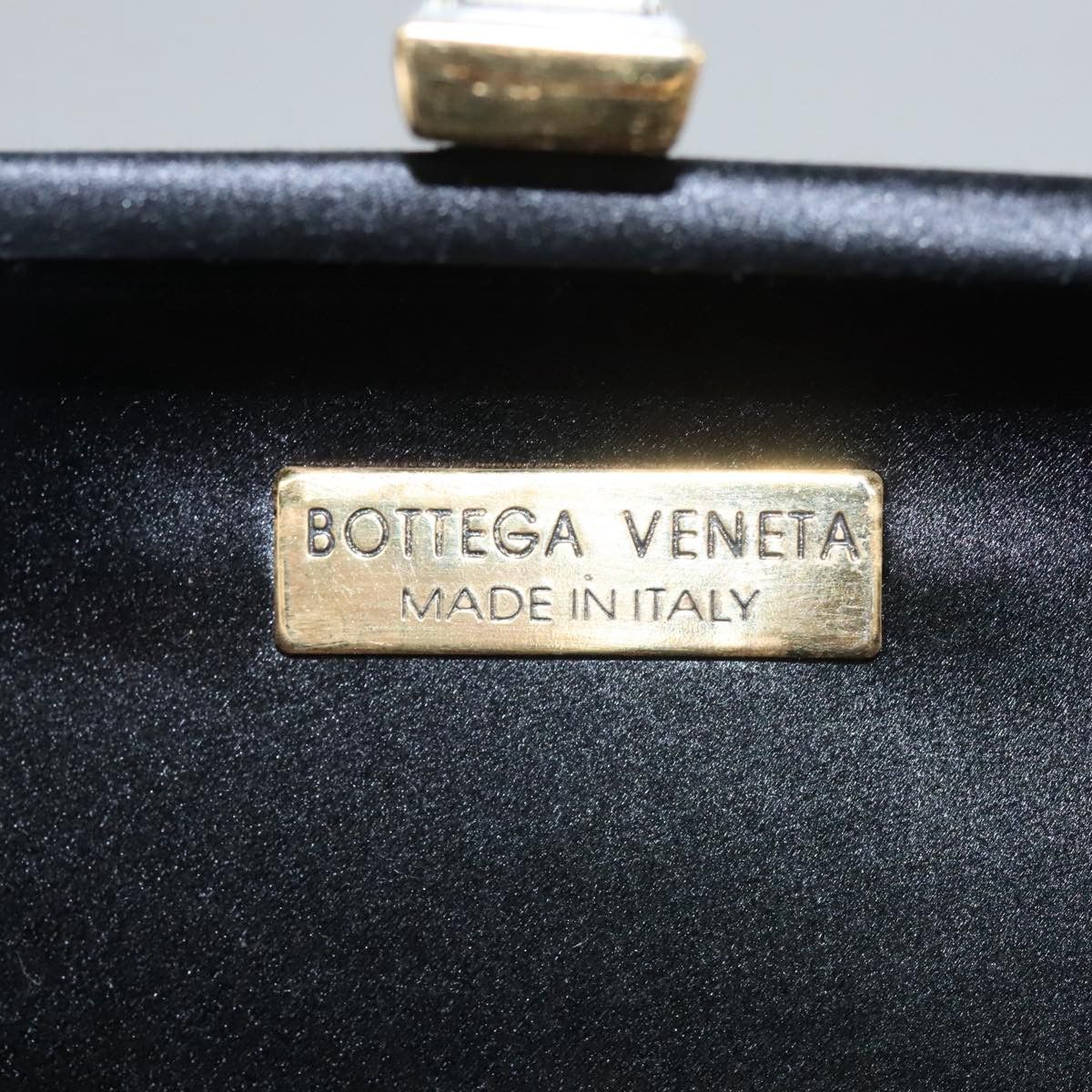 Bottega Veneta Knot Black Silk Clutch Bag (Pre-Owned) Size ONE SIZE - 10 Thumbnail