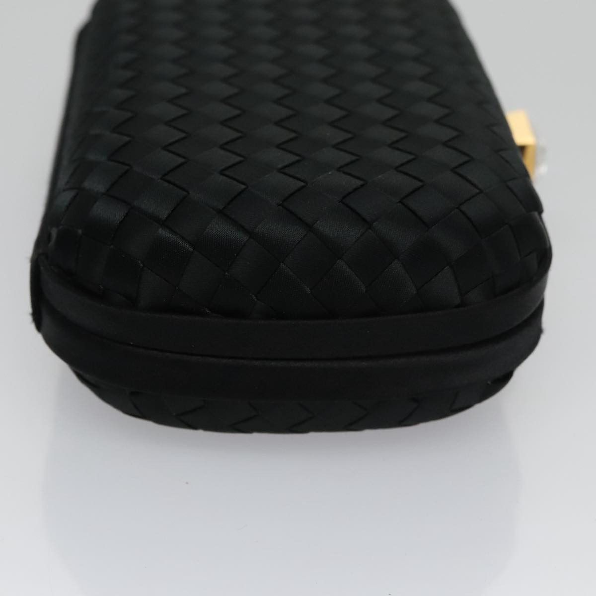 Bottega Veneta Knot Black Silk Clutch Bag (Pre-Owned) Size ONE SIZE - 3 Thumbnail