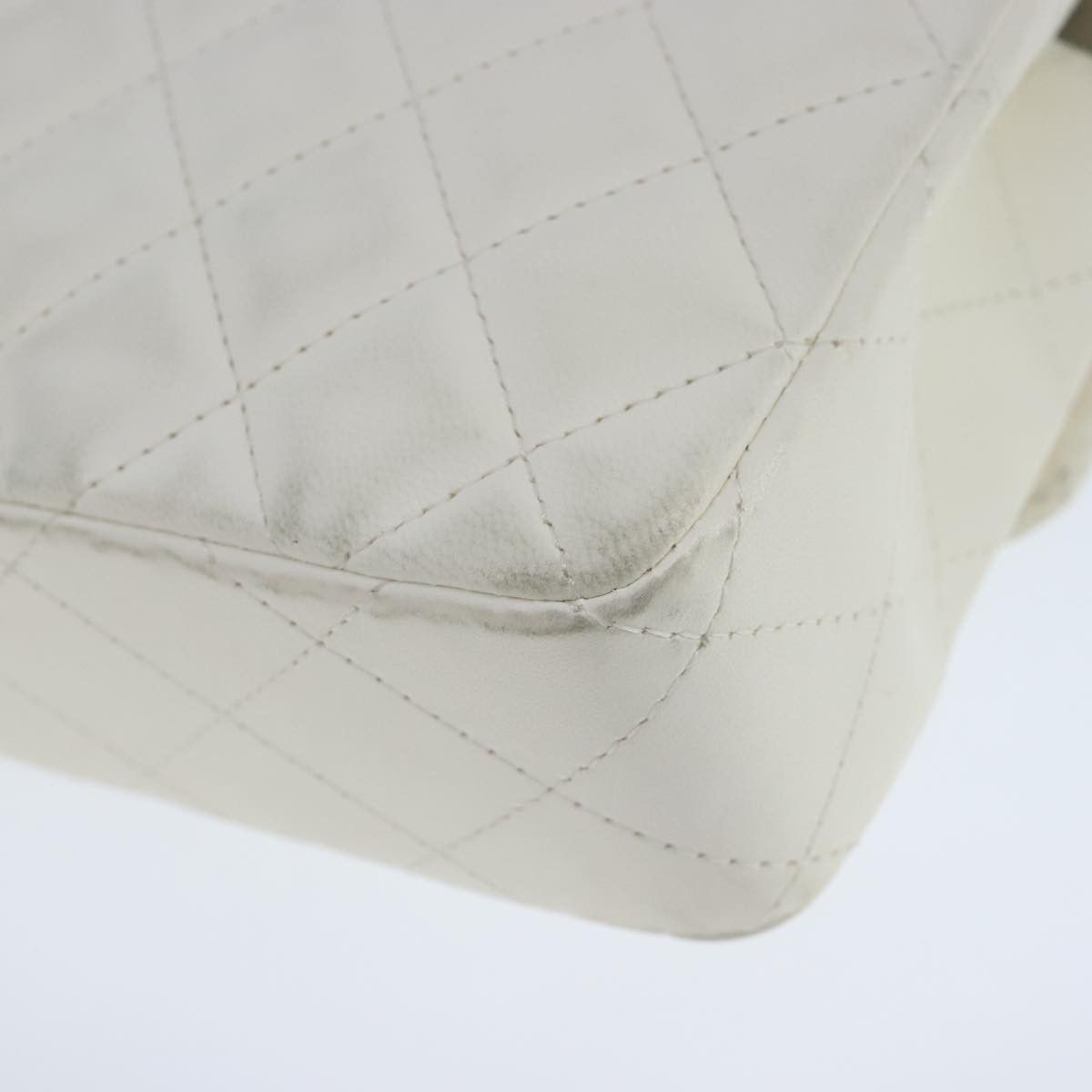 Chanel Timeless White Leather Shoulder Bag (Pre-Owned) Size ONE SIZE - 9 Thumbnail