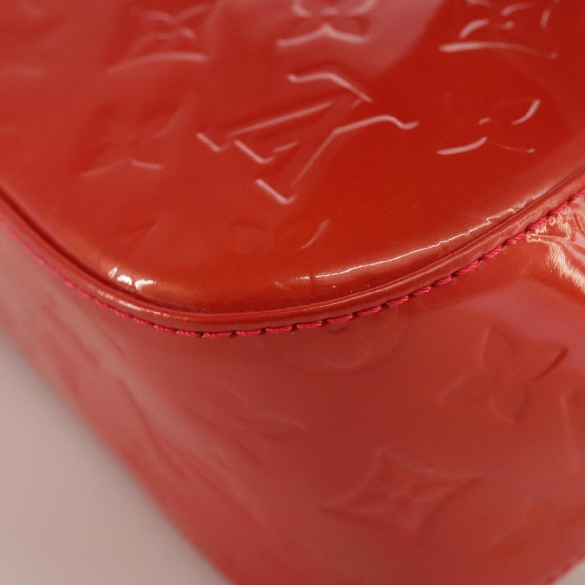 Louis Vuitton Bellflower Red Patent Leather Shoulder Bag (Pre-Owned) Size ONE SIZE - 10 Thumbnail