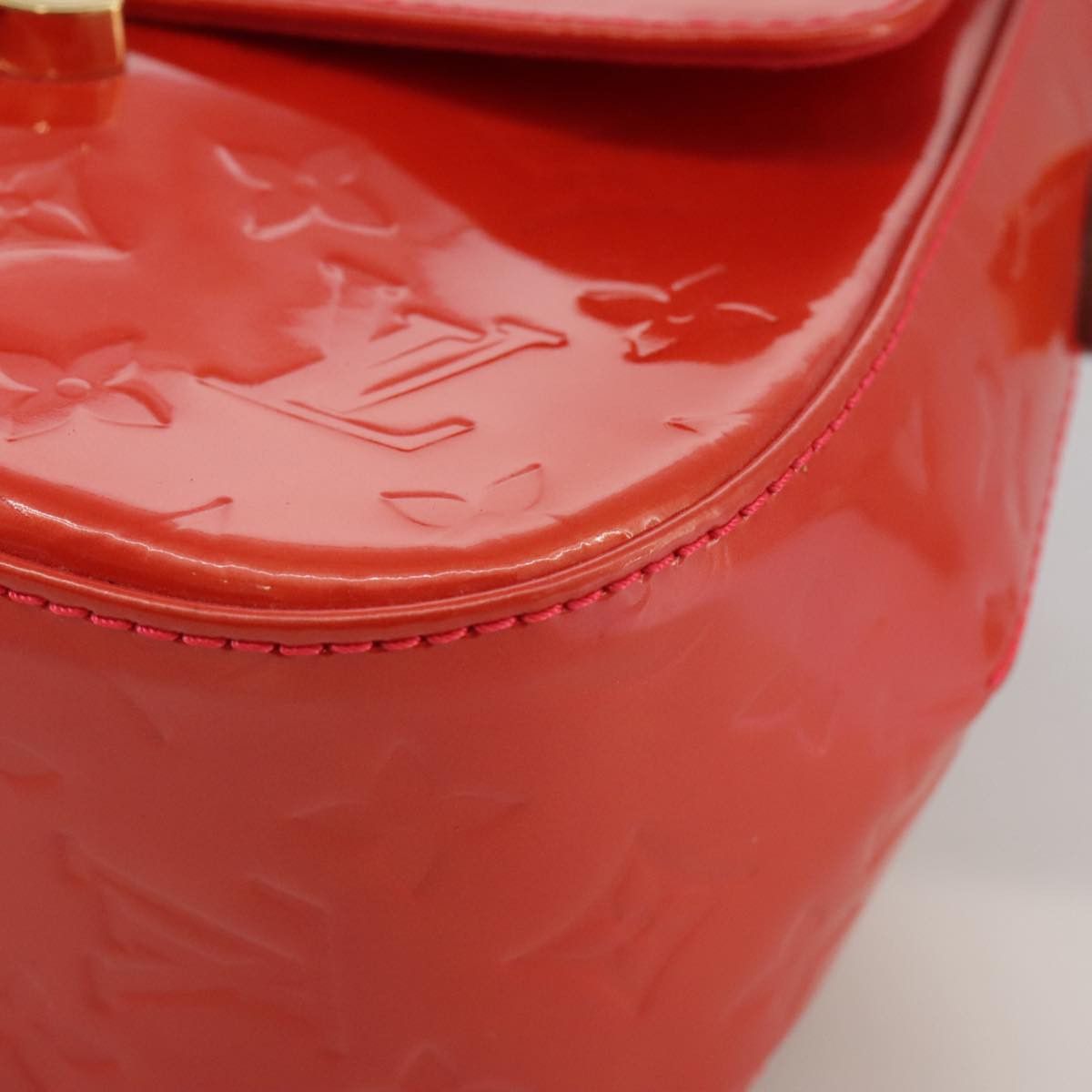 Louis Vuitton Bellflower Red Patent Leather Shoulder Bag (Pre-Owned) Size ONE SIZE - 8 Thumbnail