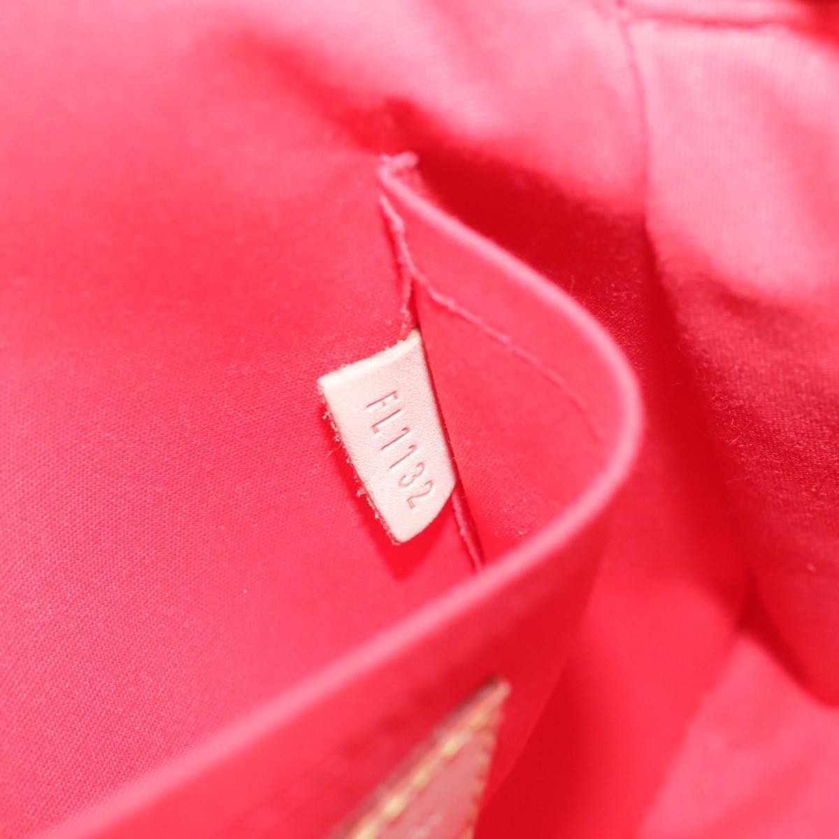 Louis Vuitton Bellflower Red Patent Leather Shoulder Bag (Pre-Owned) Size ONE SIZE - 13 Thumbnail