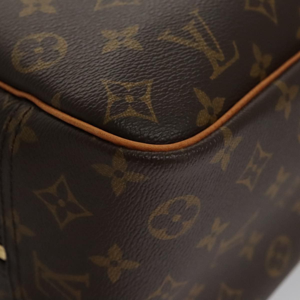 Louis Vuitton Deauville Brown Canvas Handbag (Pre-Owned) Size ONE SIZE - 7 Thumbnail