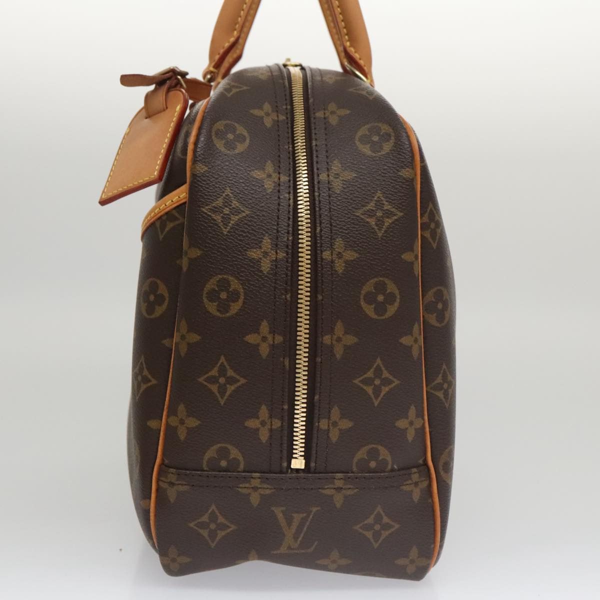 Louis Vuitton Deauville Brown Canvas Handbag (Pre-Owned) Size ONE SIZE - 3 Thumbnail
