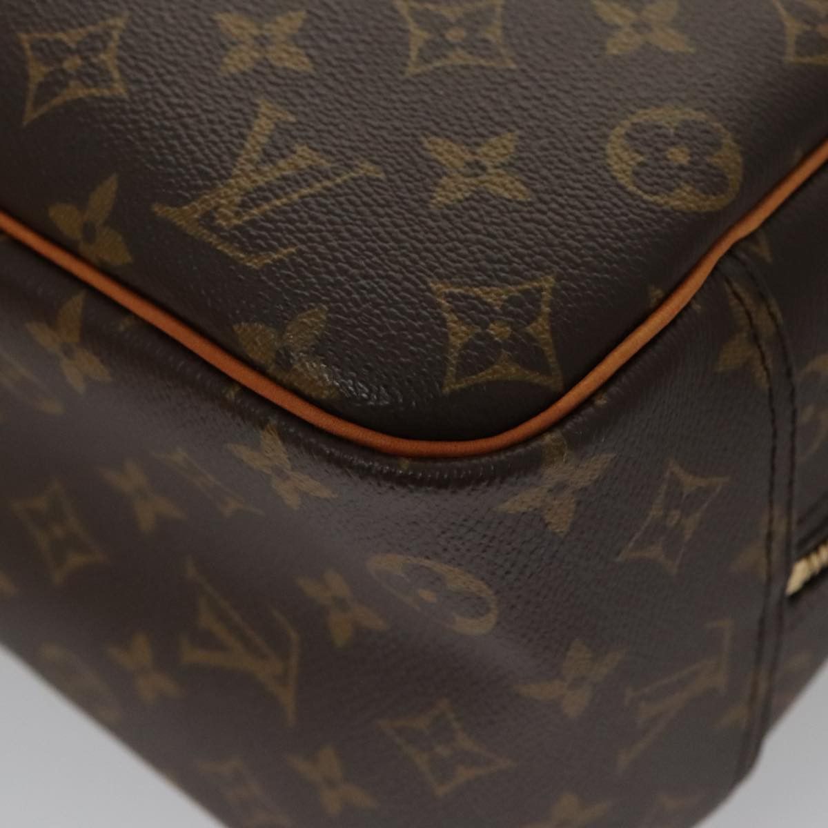 Louis Vuitton Deauville Brown Canvas Handbag (Pre-Owned) Size ONE SIZE - 10 Thumbnail