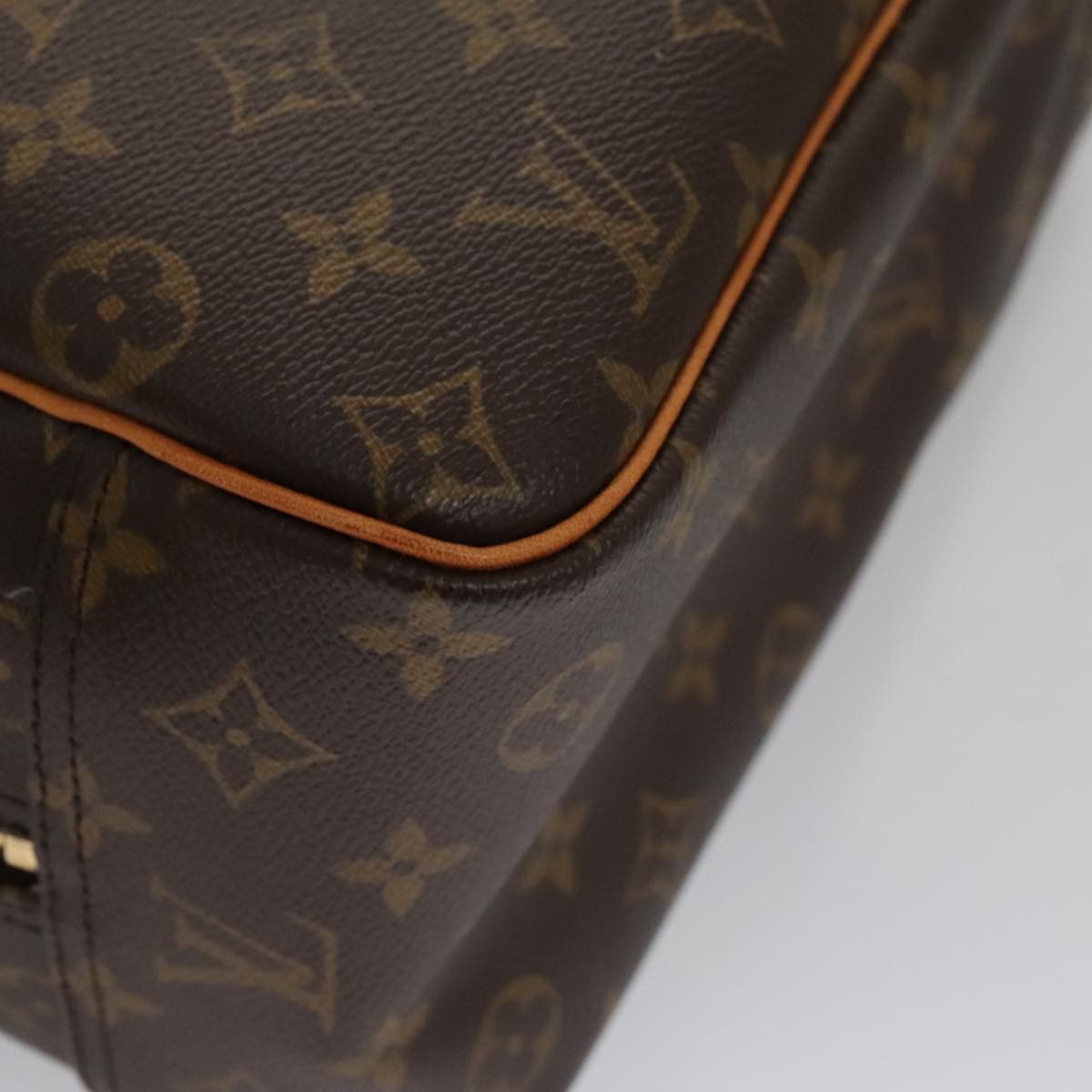 Louis Vuitton Deauville Brown Canvas Handbag (Pre-Owned) Size ONE SIZE - 9 Thumbnail
