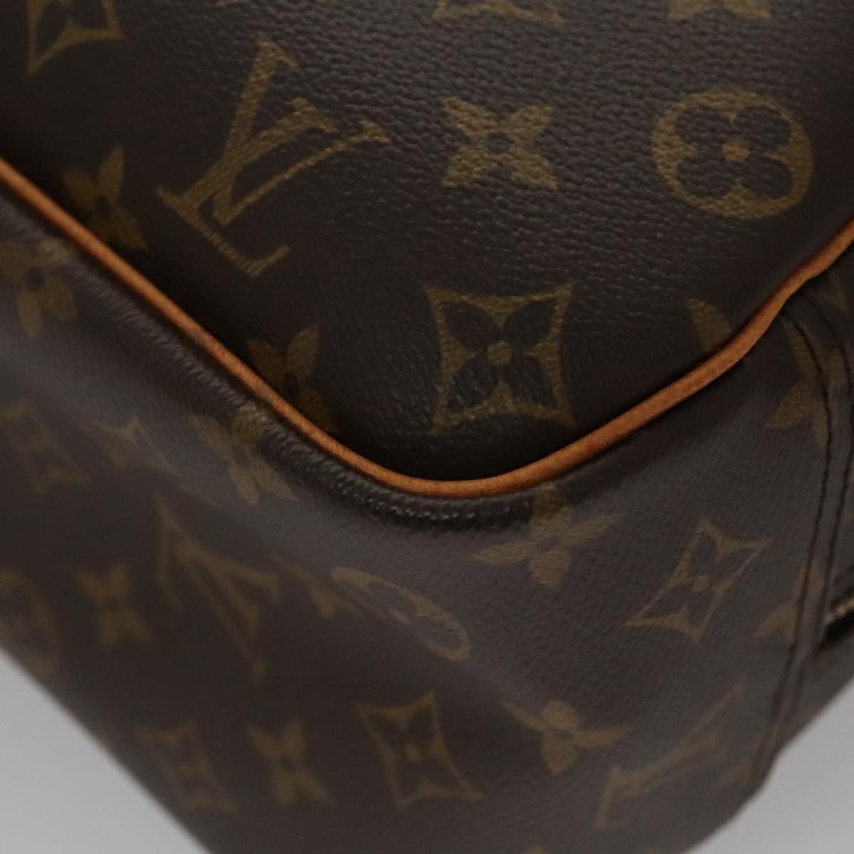 Louis Vuitton Deauville Brown Canvas Handbag (Pre-Owned) Size ONE SIZE - 8 Thumbnail