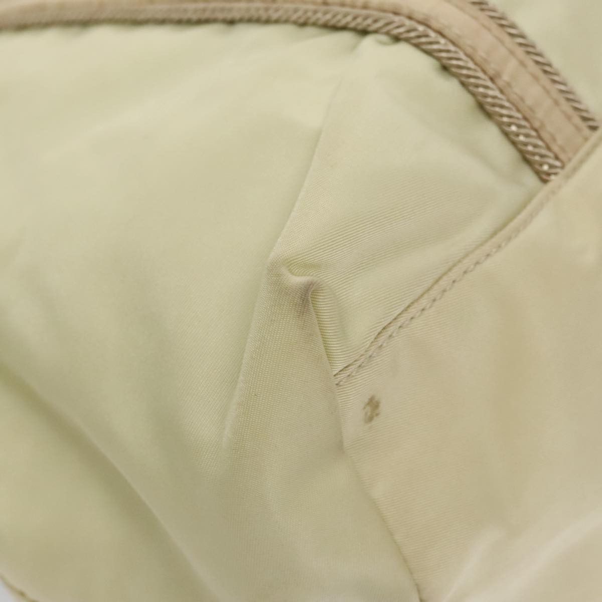 Prada Re-Nylon Beige Synthetic Handbag (Pre-Owned) Size ONE SIZE - 9 Thumbnail
