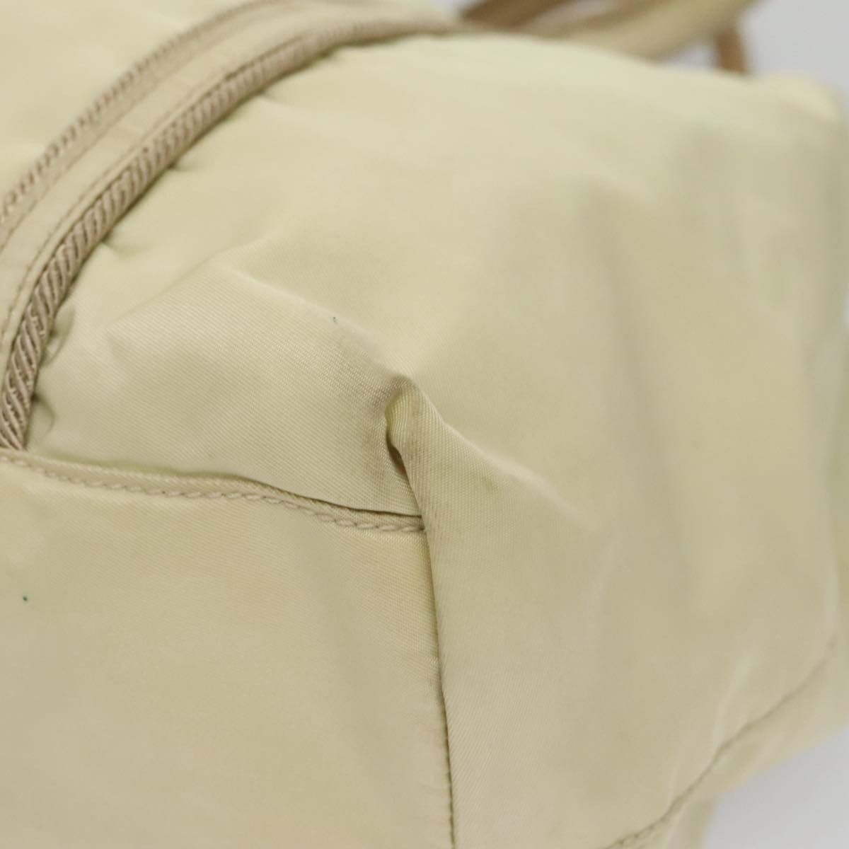 Prada Re-Nylon Beige Synthetic Handbag (Pre-Owned) Size ONE SIZE - 10 Thumbnail