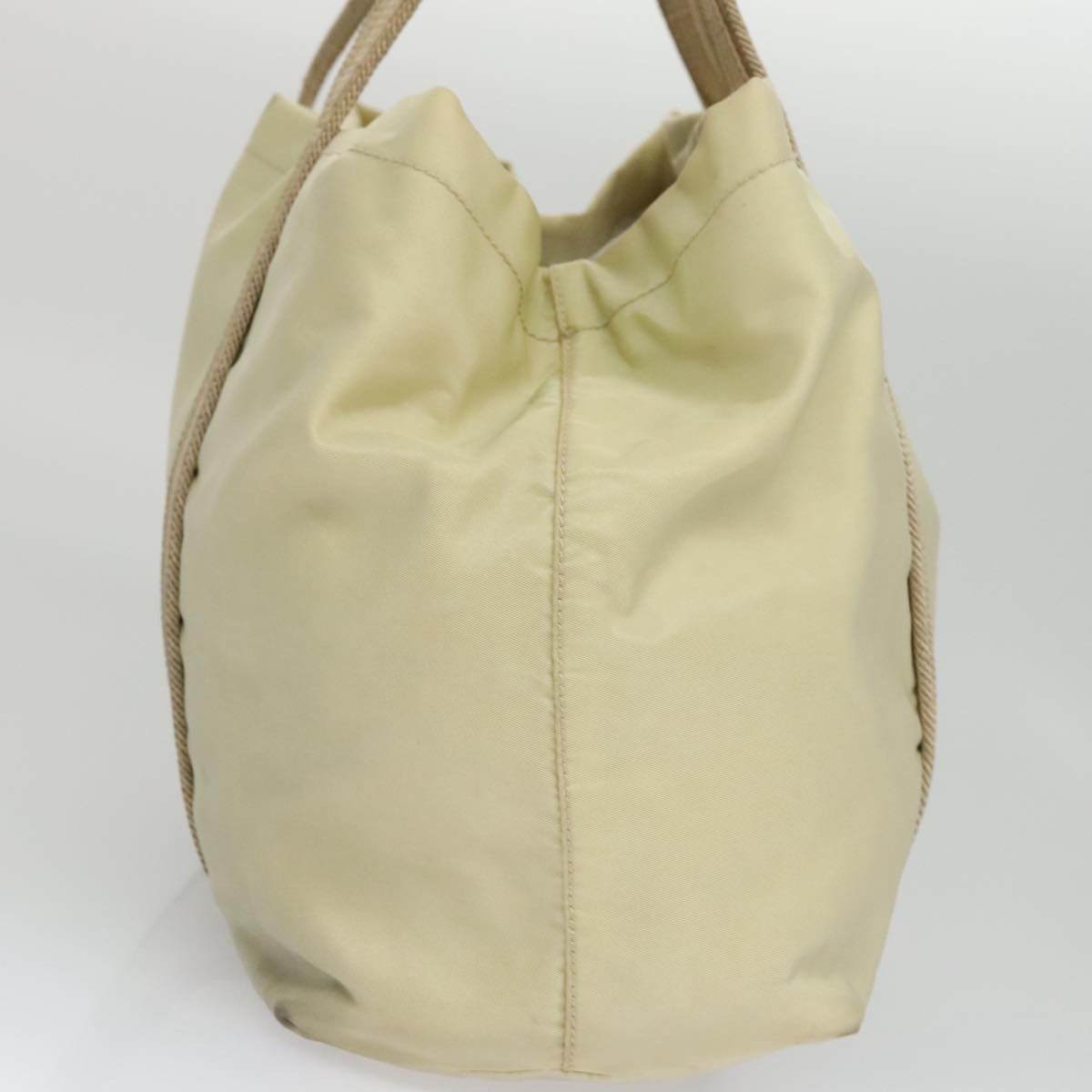 Prada Re-Nylon Beige Synthetic Handbag (Pre-Owned) Size ONE SIZE - 4 Thumbnail