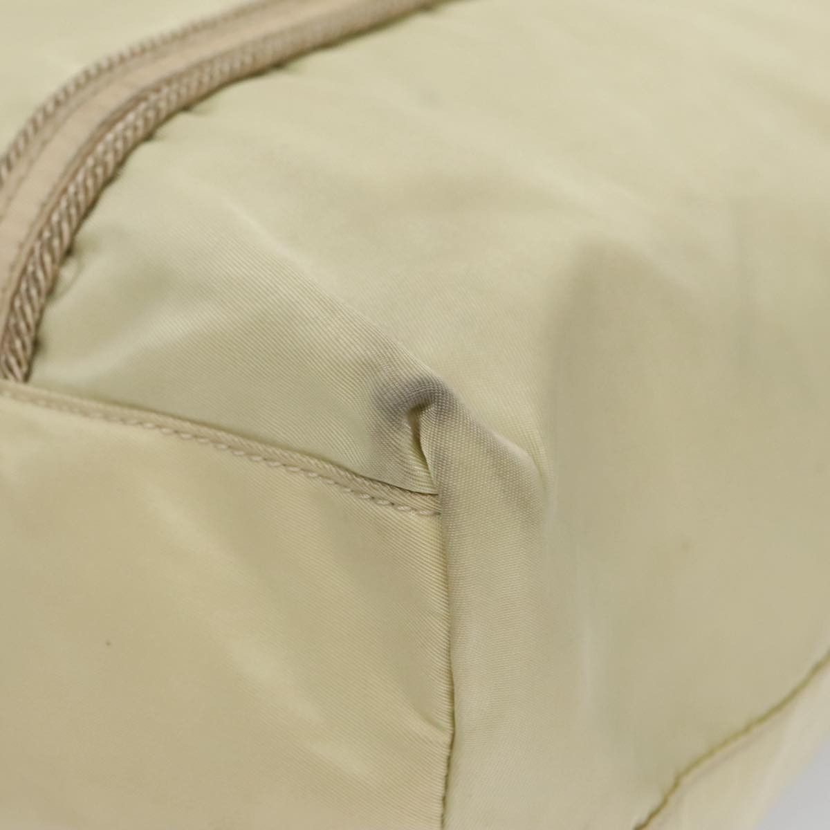 Prada Re-Nylon Beige Synthetic Handbag (Pre-Owned) Size ONE SIZE - 11 Thumbnail
