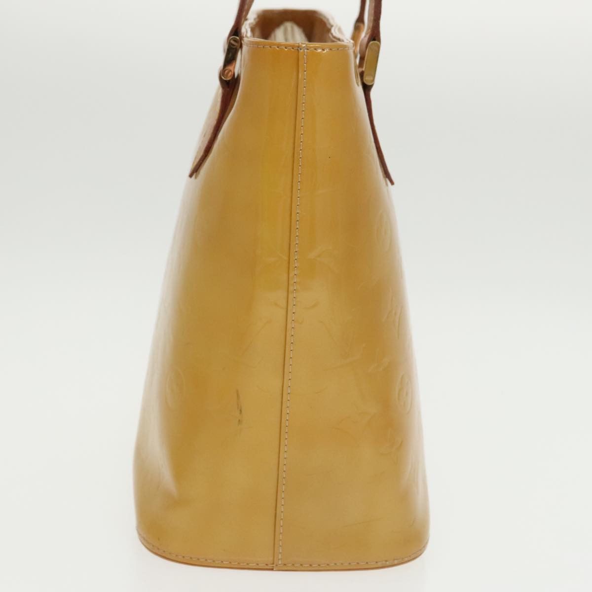 Louis Vuitton Houston Yellow Patent Leather Handbag (Pre-Owned) Size ONE SIZE - 4 Thumbnail
