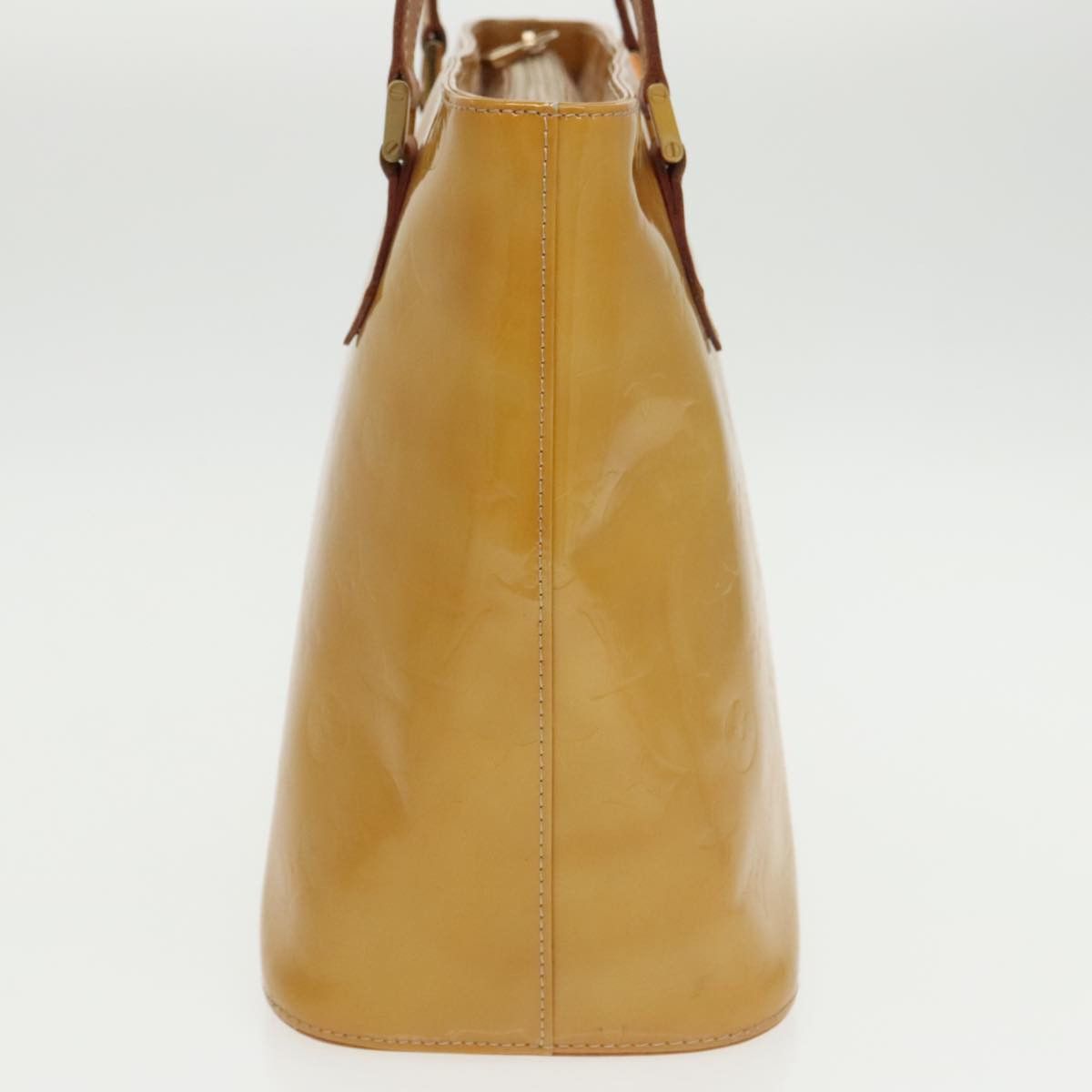 Louis Vuitton Houston Yellow Patent Leather Handbag (Pre-Owned) Size ONE SIZE - 3 Thumbnail