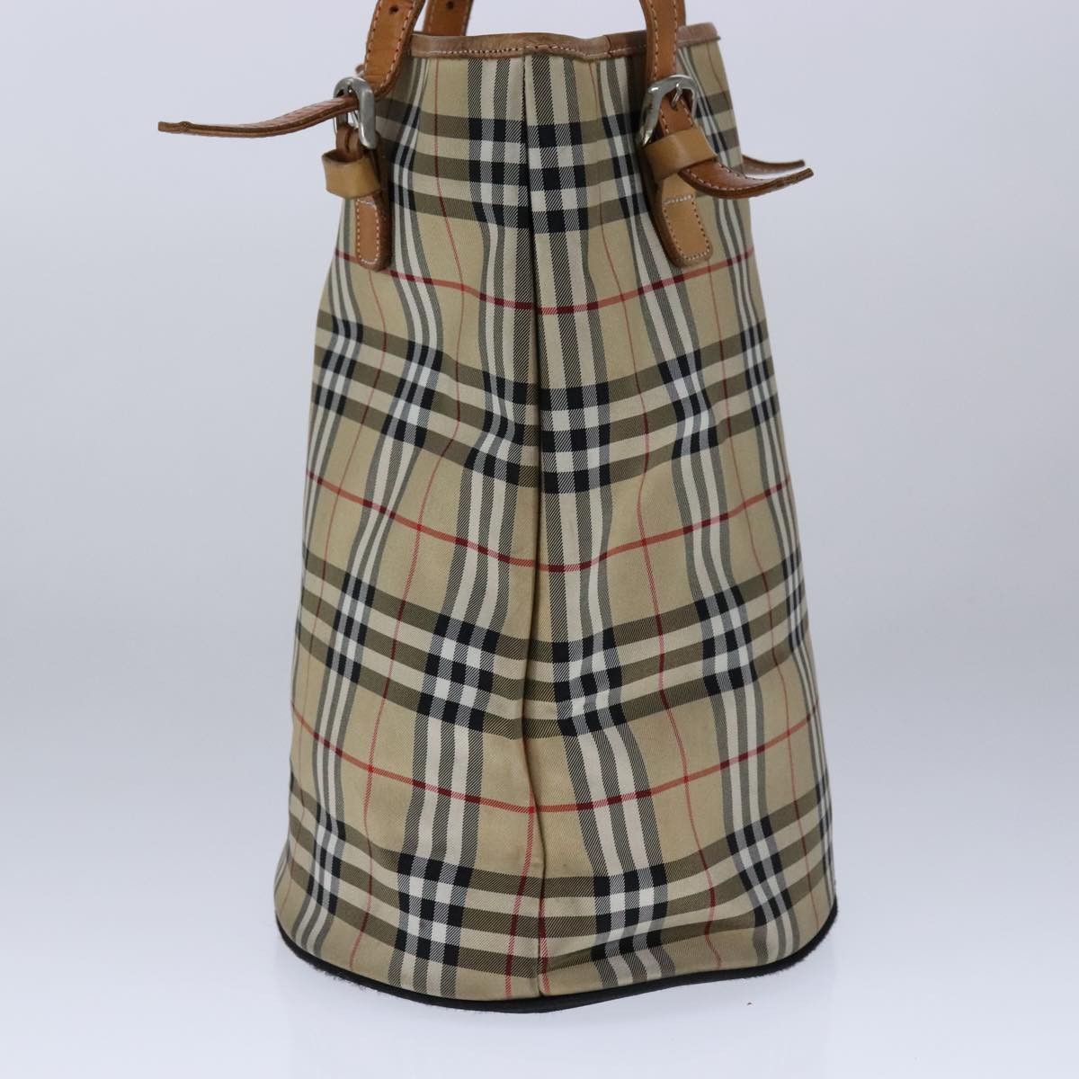 Burberry Nova Check Beige Synthetic Shoulder Bag (Pre-Owned) Size ONE SIZE - 3 Thumbnail