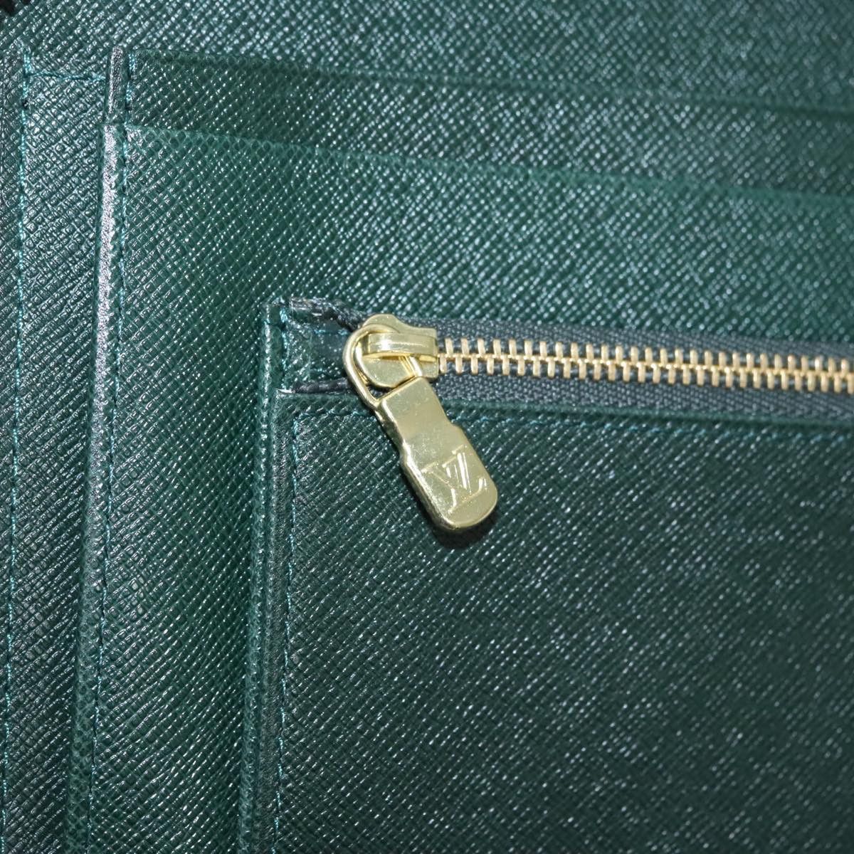 Louis Vuitton Atholl Green Leather Wallet (Pre-Owned) Size ONE SIZE - 14 Thumbnail