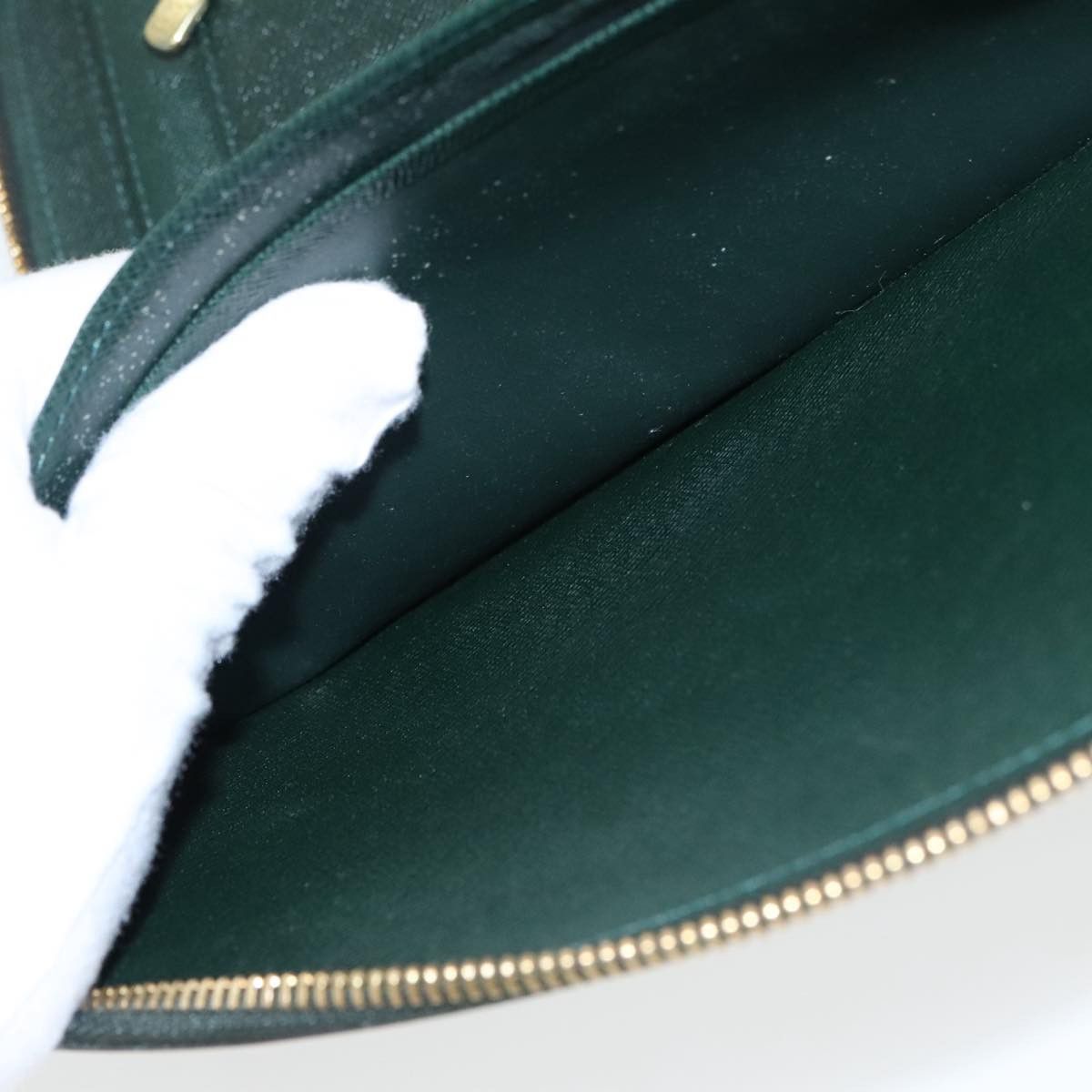 Louis Vuitton Atholl Green Leather Wallet (Pre-Owned) Size ONE SIZE - 19 Thumbnail