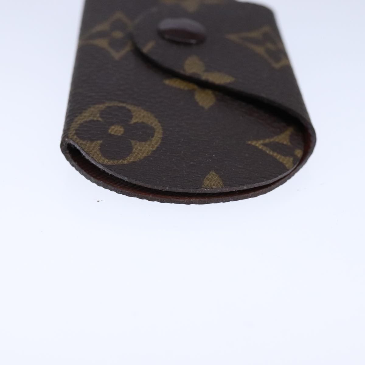 Key Pouch Brown Canvas Wallet (Pre-Owned)