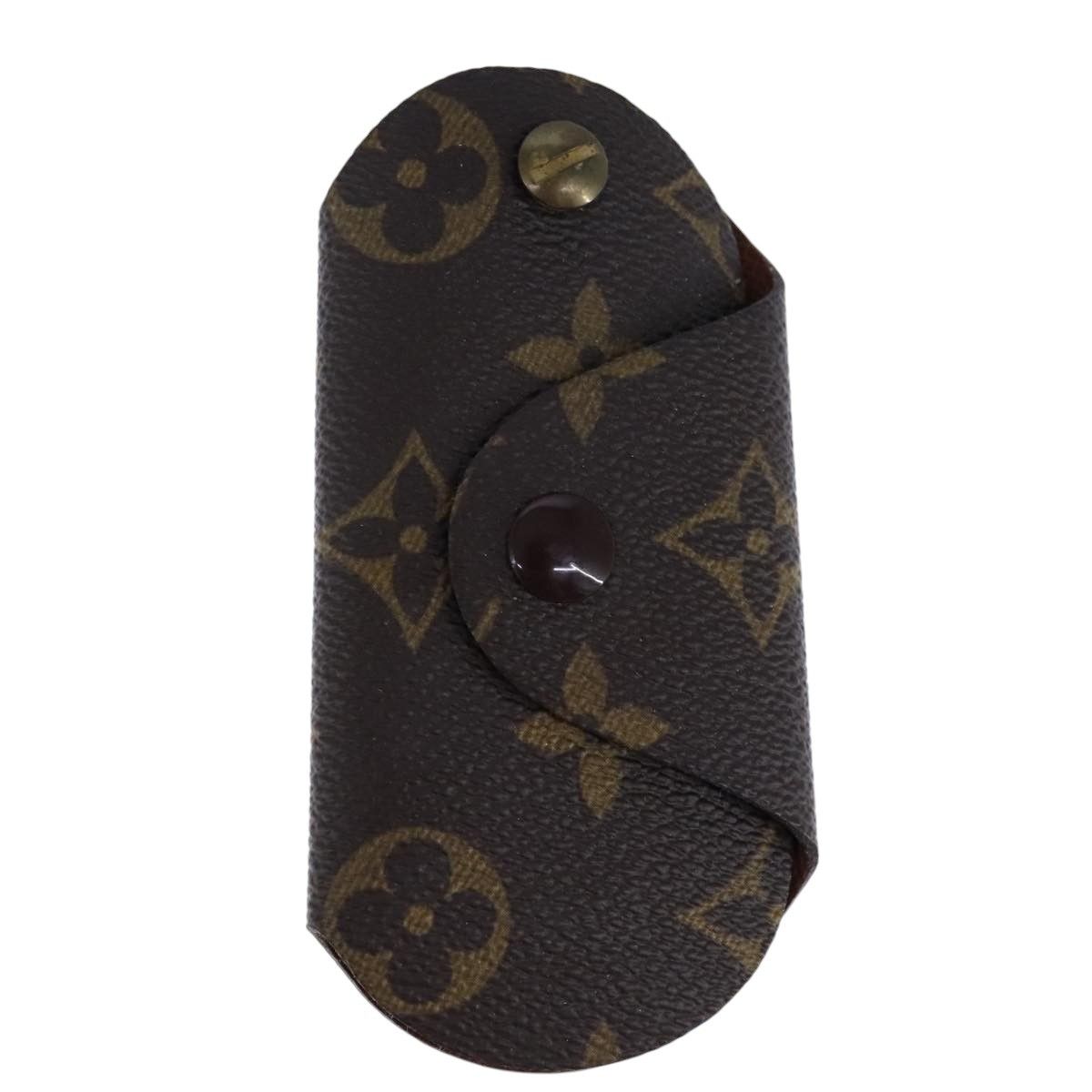 Key Pouch Brown Canvas Wallet (Pre-Owned)