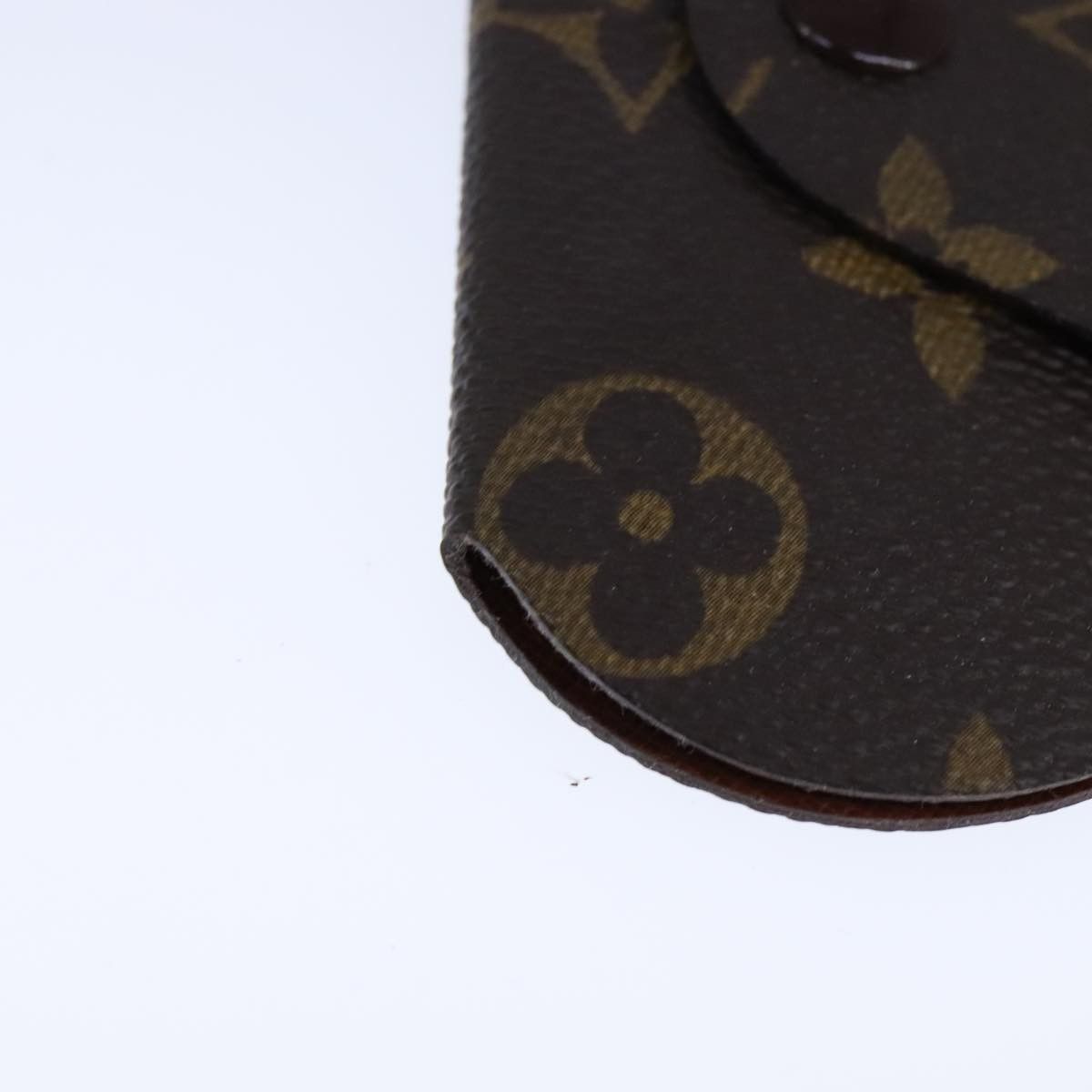 Key Pouch Brown Canvas Wallet (Pre-Owned)