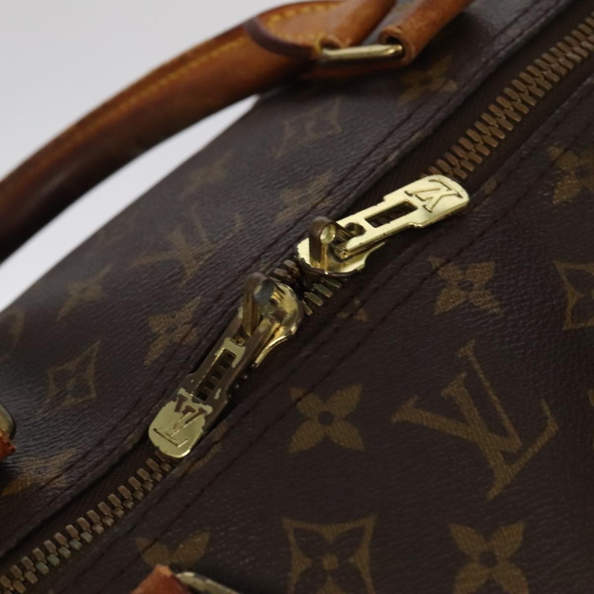 Louis Vuitton Keepall 60 Brown Canvas Travel Bag (Pre-Owned) Size ONE SIZE - 13 Thumbnail