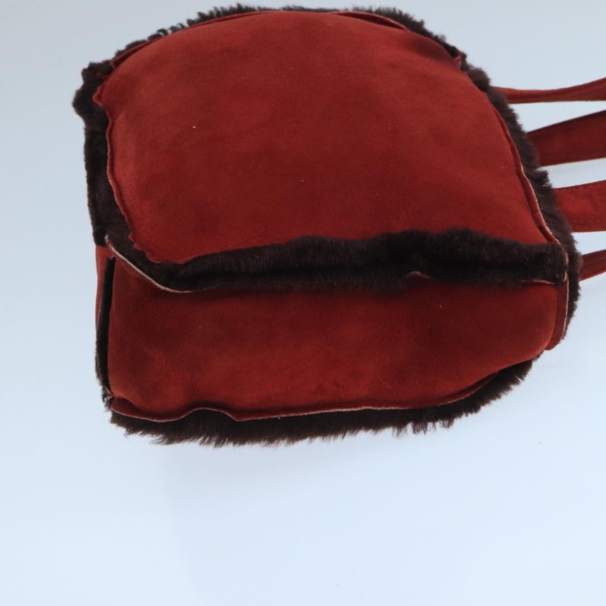 Chanel Shopping Red Suede Tote Bag (Pre-Owned) Size ONE SIZE - 3 Thumbnail