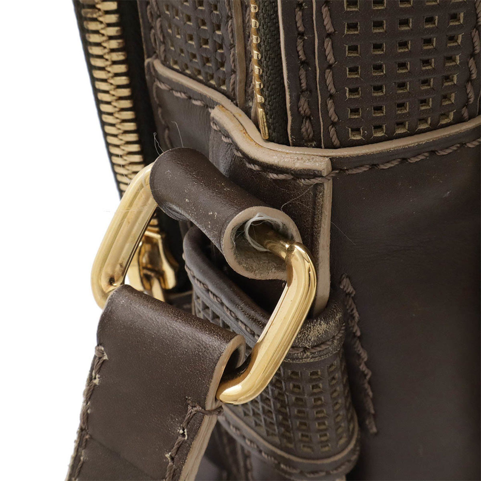 Louis Vuitton Trotteur Brown Leather Shopper Bag (Pre-Owned) Size ONE SIZE - 6 Thumbnail