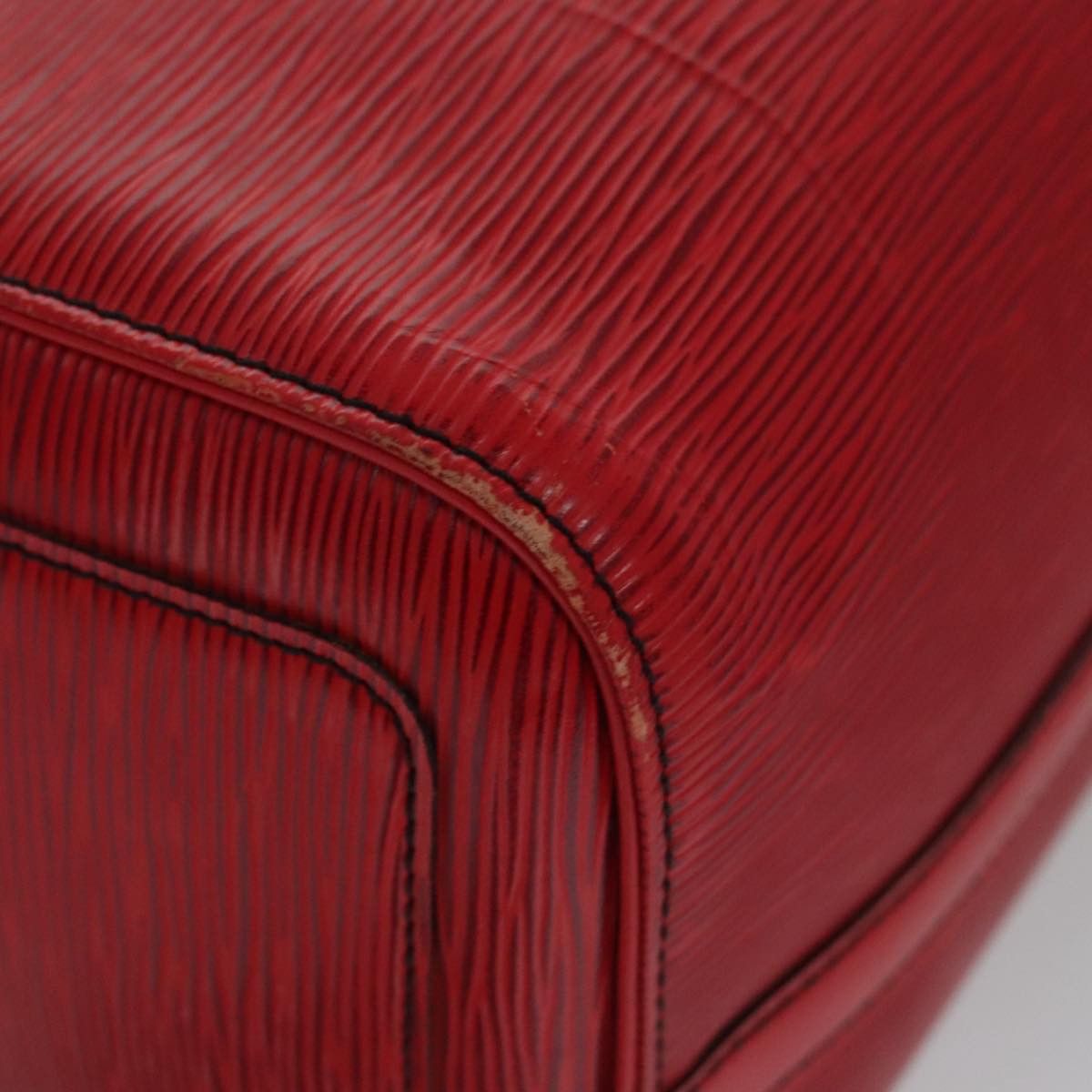 Louis Vuitton Speedy 35 Red Leather Handbag (Pre-Owned) Size ONE SIZE - 7 Thumbnail