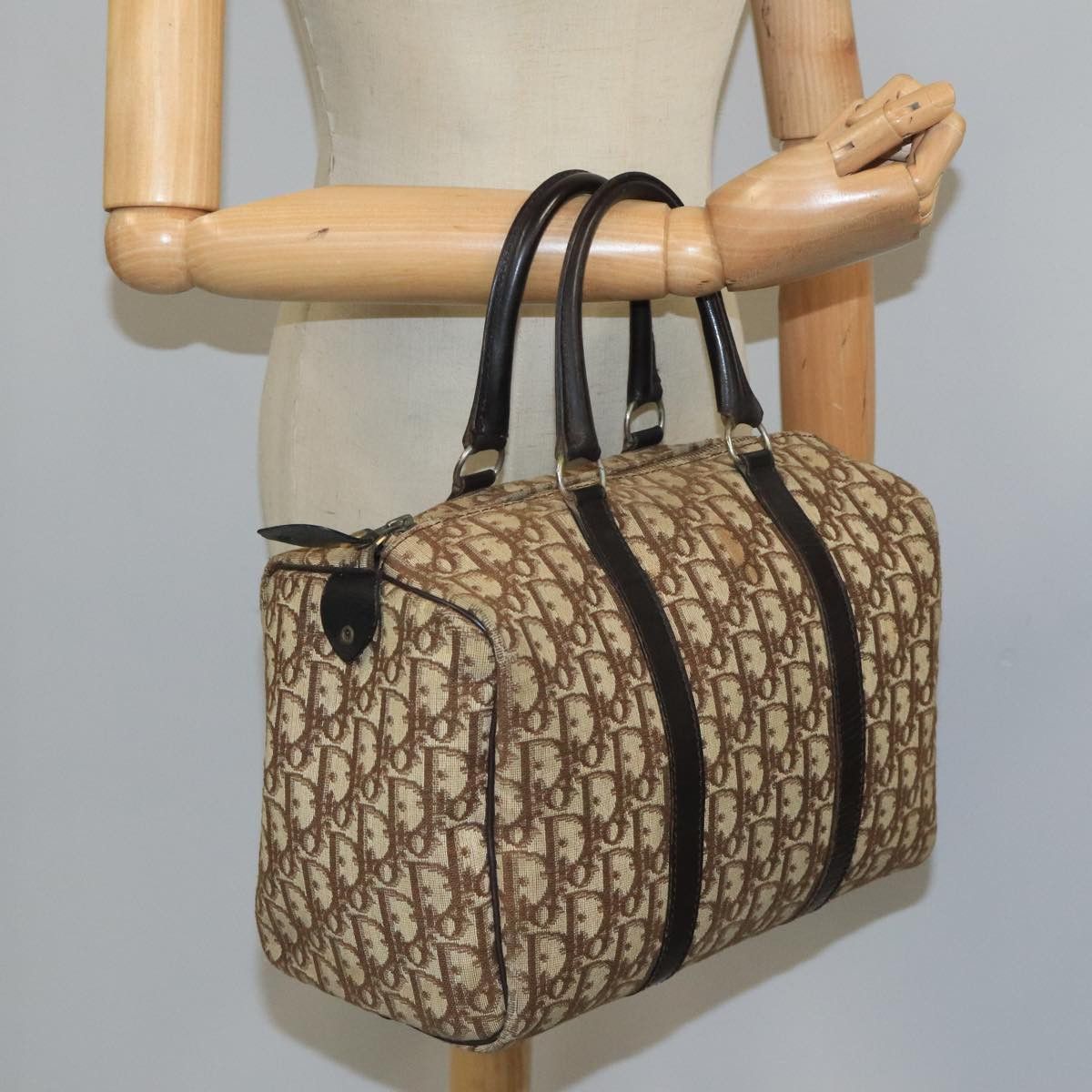 Dior Trotter Beige Canvas Travel Bag (Pre-Owned) Size ONE SIZE - 19 Thumbnail