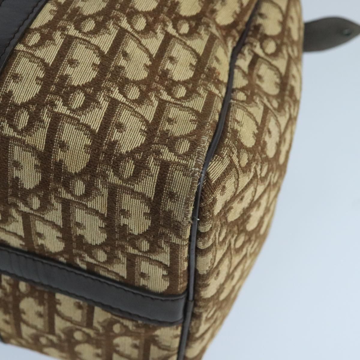 Dior Trotter Beige Canvas Travel Bag (Pre-Owned) Size ONE SIZE - 9 Thumbnail