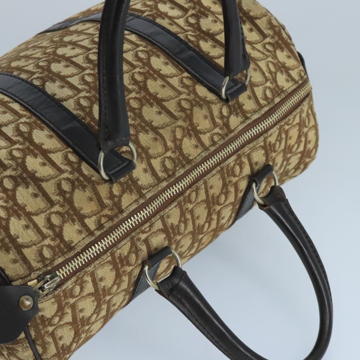 Dior Trotter Beige Canvas Travel Bag (Pre-Owned) Size ONE SIZE - 5 Thumbnail