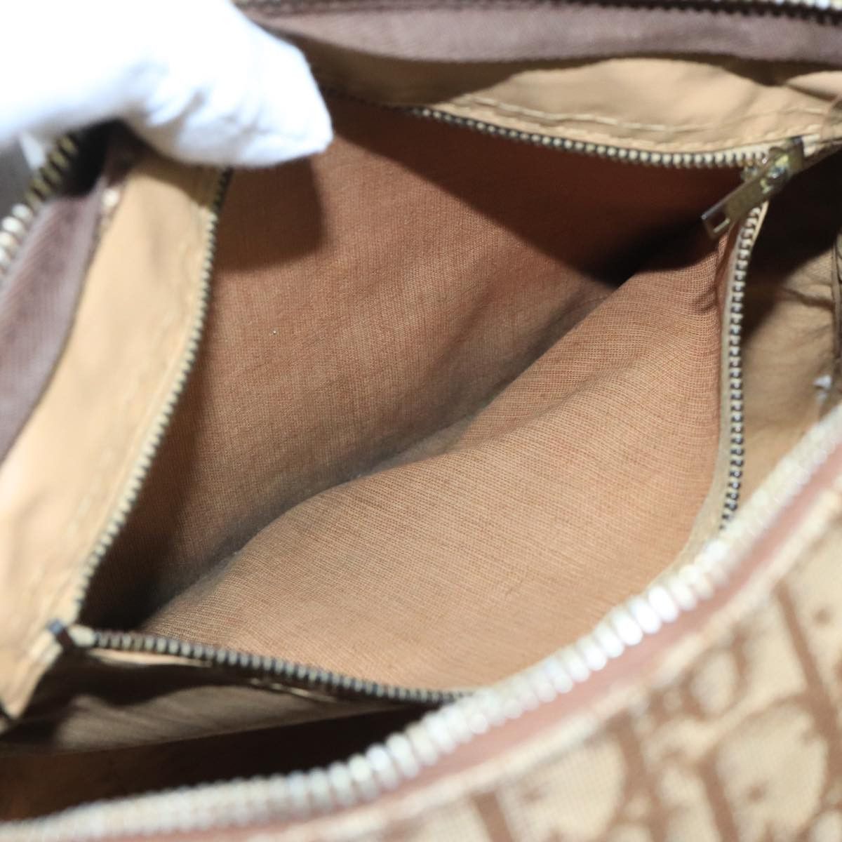 Dior Trotter Beige Canvas Travel Bag (Pre-Owned) Size ONE SIZE - 17 Thumbnail