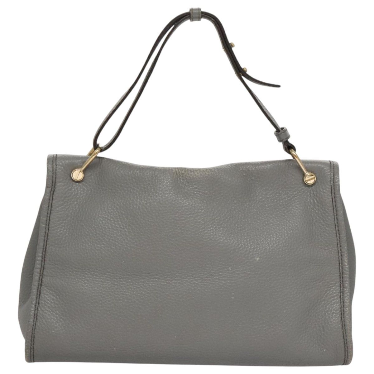 Bally Grey Leather Handbag (Pre-Owned) Size ONE SIZE - 2 Thumbnail