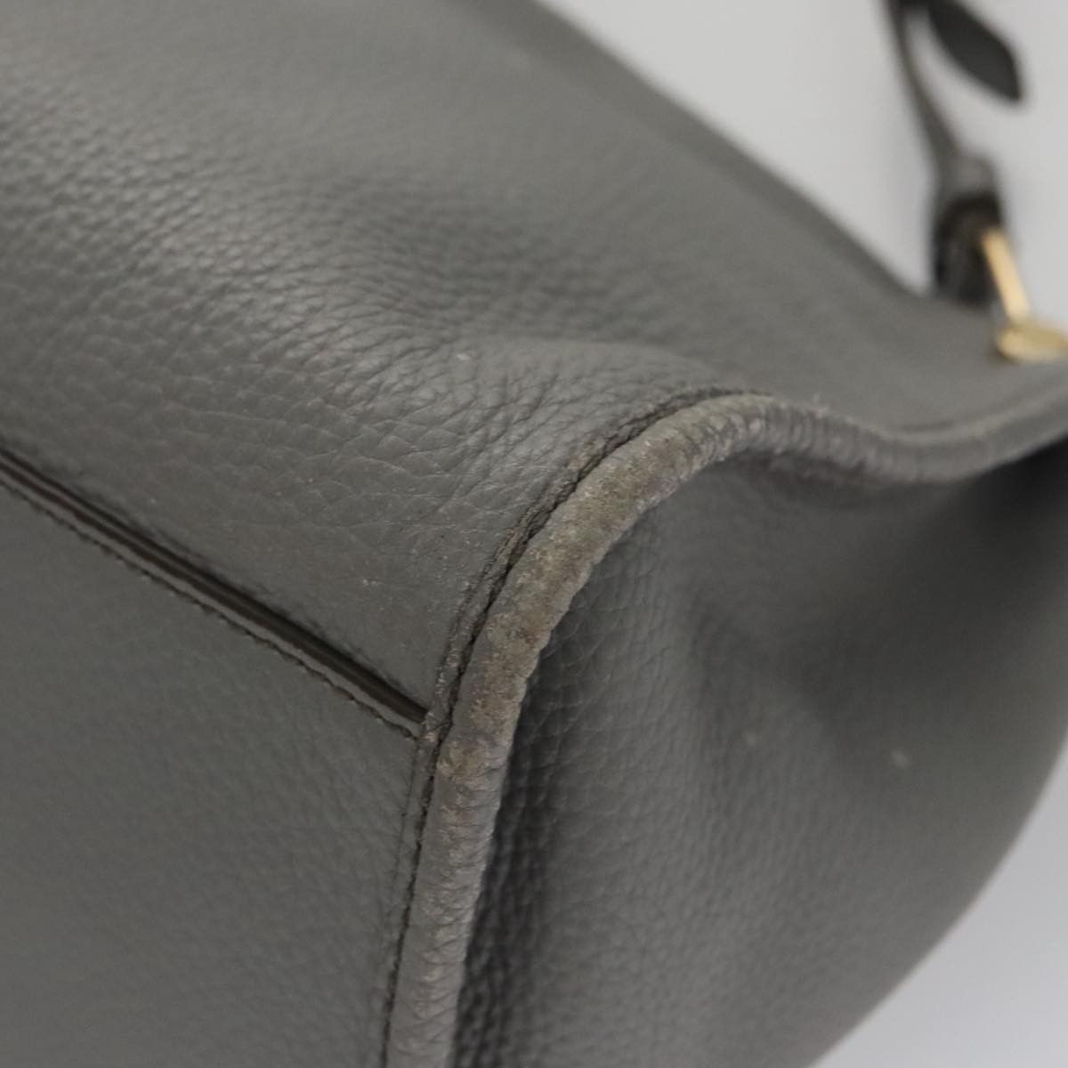 Bally Grey Leather Handbag (Pre-Owned) Size ONE SIZE - 8 Thumbnail