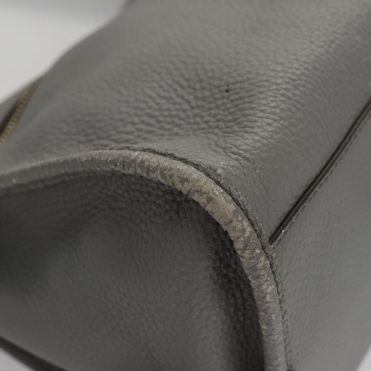 Bally Grey Leather Handbag (Pre-Owned) Size ONE SIZE - 9 Thumbnail