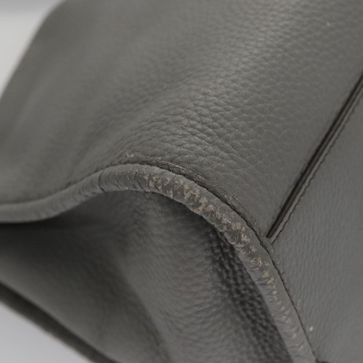 Bally Grey Leather Handbag (Pre-Owned) Size ONE SIZE - 7 Thumbnail