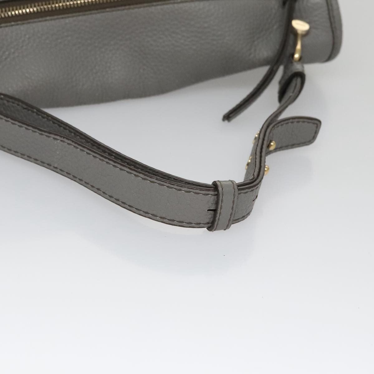 Bally Grey Leather Handbag (Pre-Owned) Size ONE SIZE - 5 Thumbnail