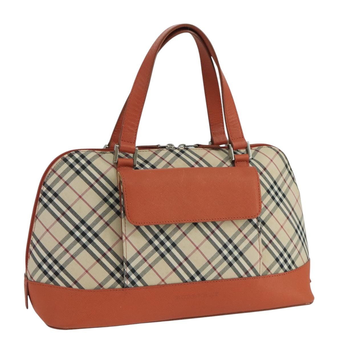 Burberry Nova Check Beige Canvas Handbag (Pre-Owned) Size ONE SIZE - 16 Thumbnail