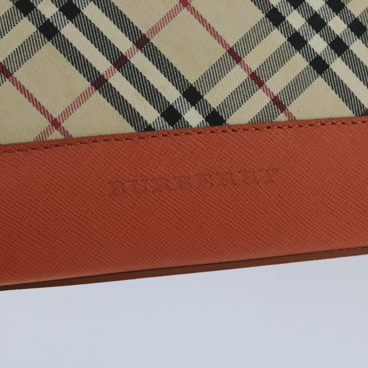 Burberry Nova Check Beige Canvas Handbag (Pre-Owned) Size ONE SIZE - 18 Thumbnail
