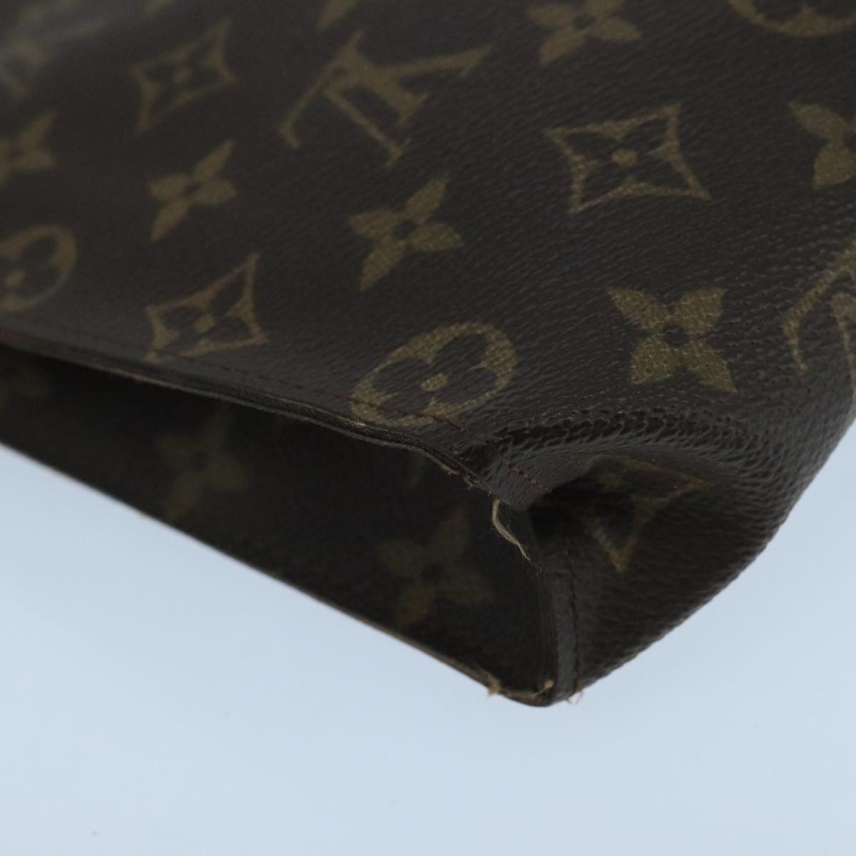 Louis Vuitton Poche Toilette Brown Canvas Clutch Bag (Pre-Owned) Size ONE SIZE - 8 Thumbnail