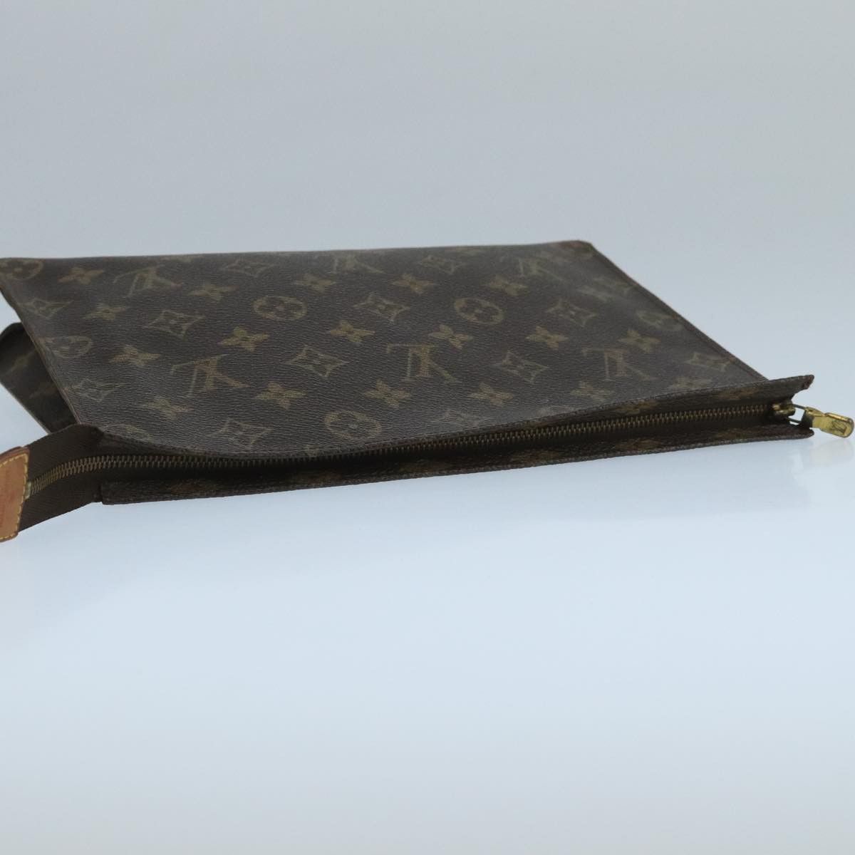 Louis Vuitton Poche Toilette Brown Canvas Clutch Bag (Pre-Owned) Size ONE SIZE - 15 Thumbnail