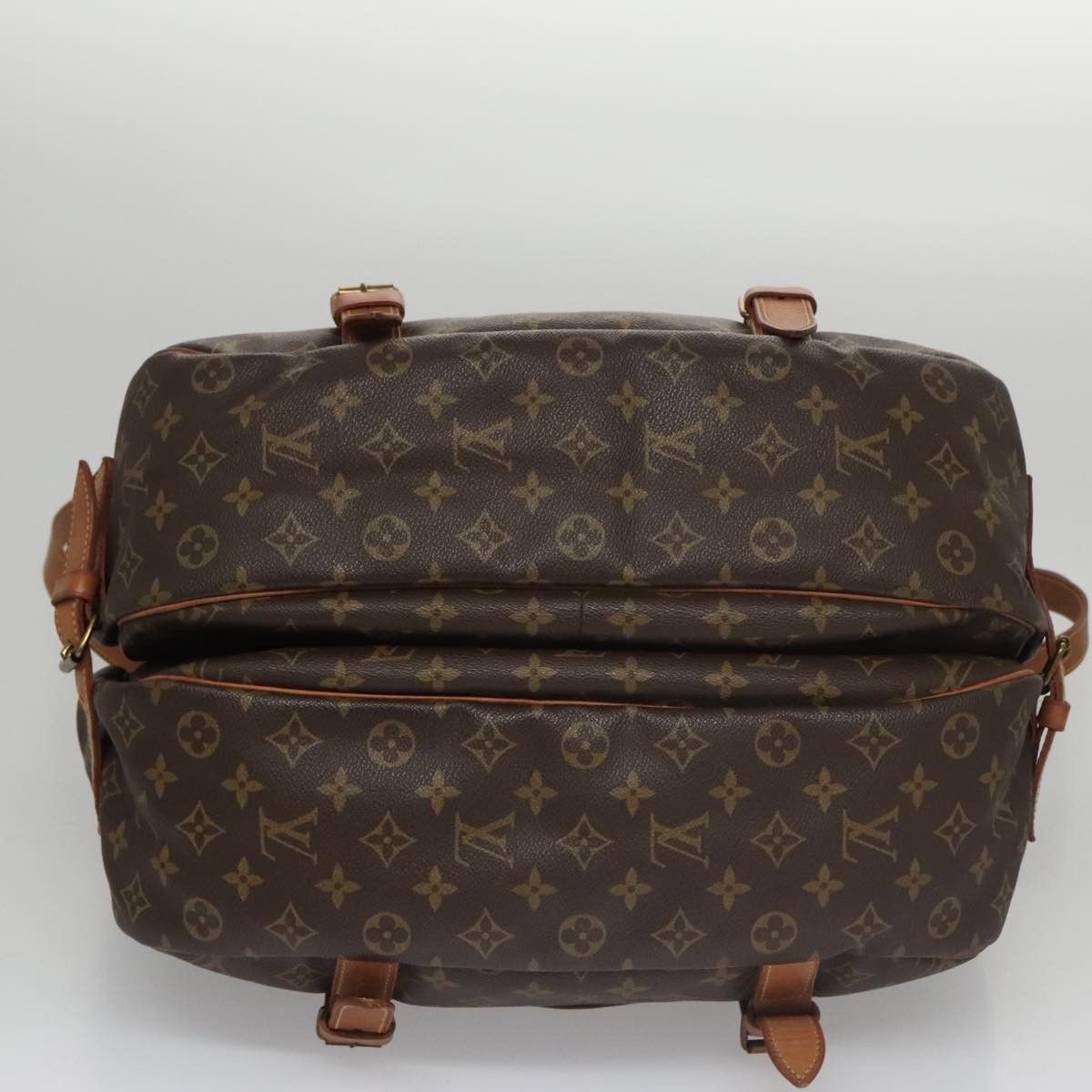 Louis Vuitton Saumur 43 Brown Canvas Shoulder Bag (Pre-Owned) Size ONE SIZE - 18 Thumbnail