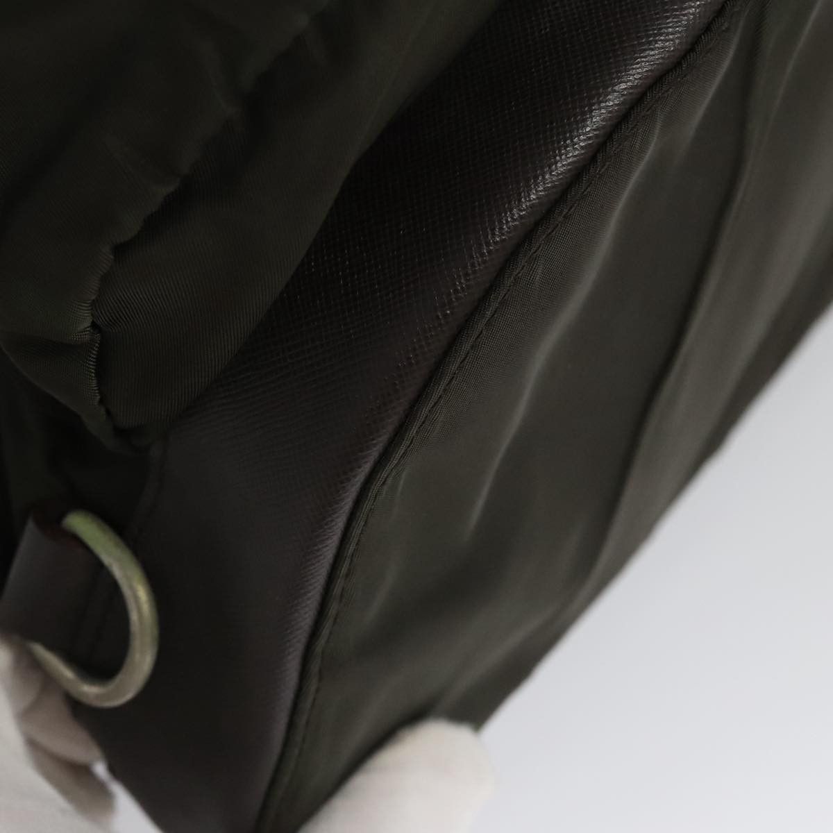 Prada Re-Nylon Khaki Synthetic Backpack Bag (Pre-Owned) Size ONE SIZE - 7 Thumbnail