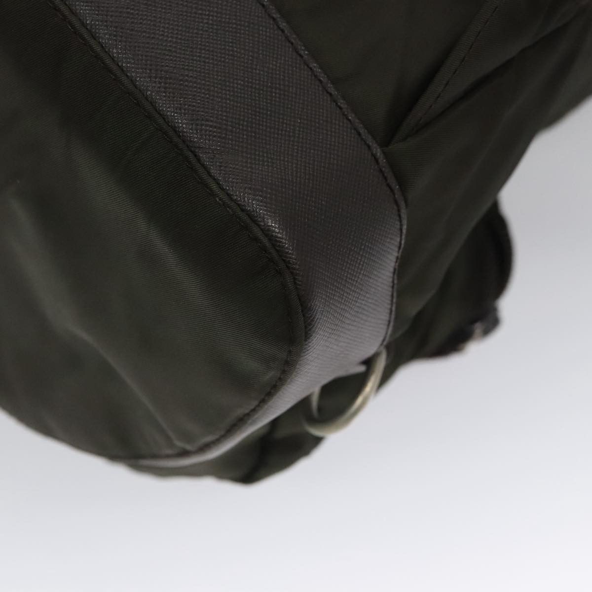 Prada Re-Nylon Khaki Synthetic Backpack Bag (Pre-Owned) Size ONE SIZE - 10 Thumbnail