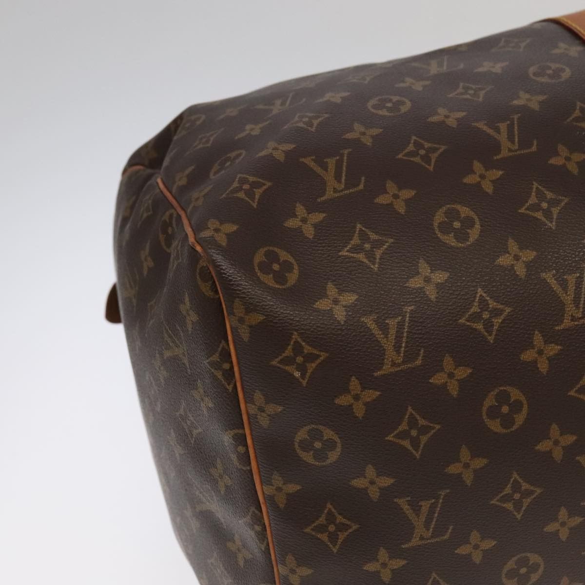 Louis Vuitton Keepall 60 Brown Canvas Travel Bag (Pre-Owned) Size ONE SIZE - 10 Thumbnail