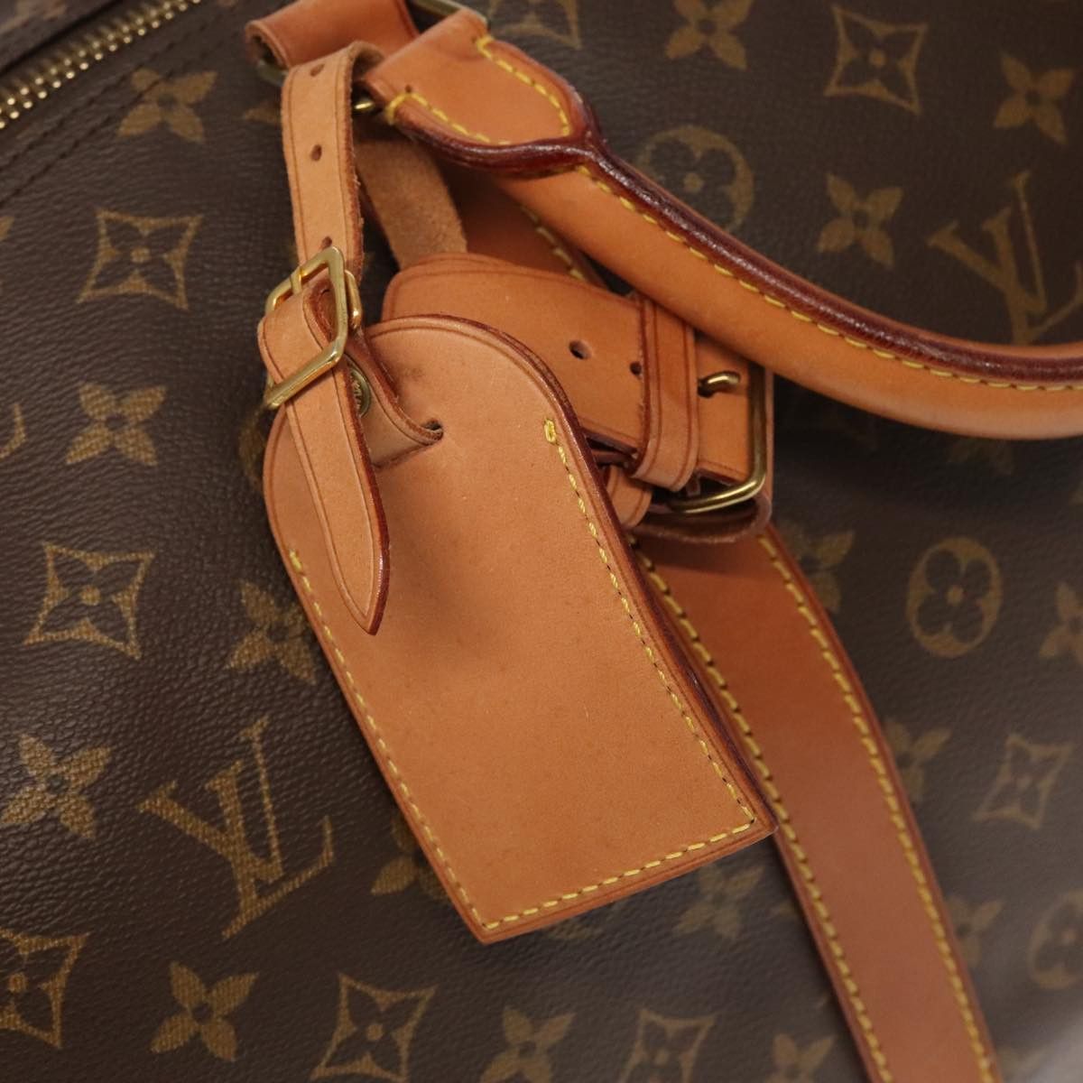 Louis Vuitton Keepall 60 Brown Canvas Travel Bag (Pre-Owned) Size ONE SIZE - 20 Thumbnail