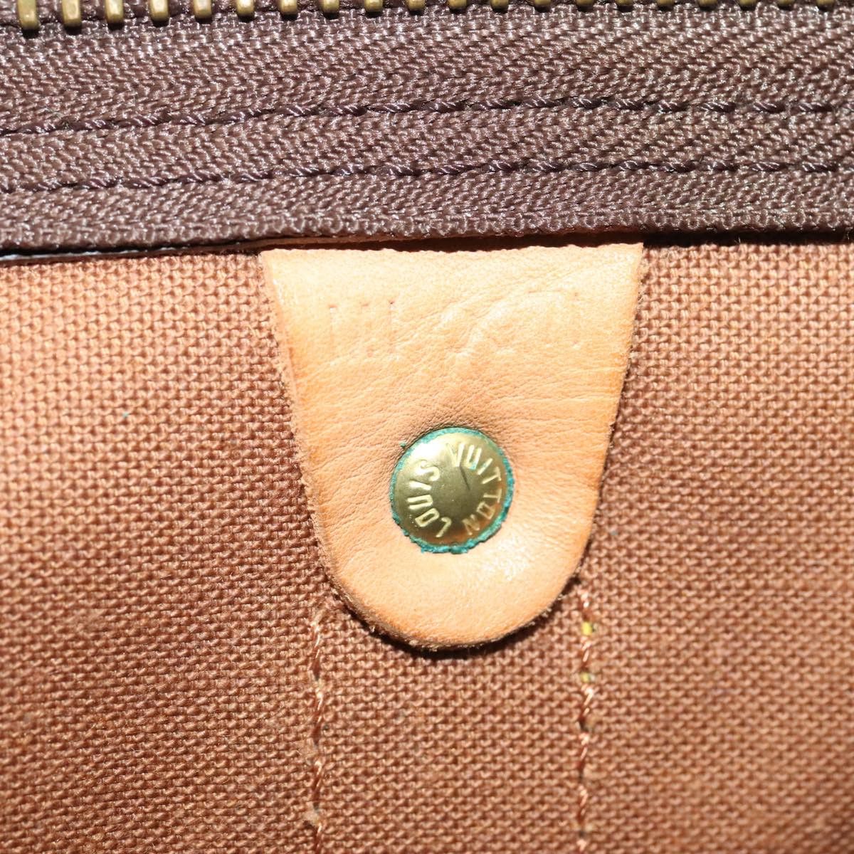 Louis Vuitton Keepall 60 Brown Canvas Travel Bag (Pre-Owned) Size ONE SIZE - 19 Thumbnail