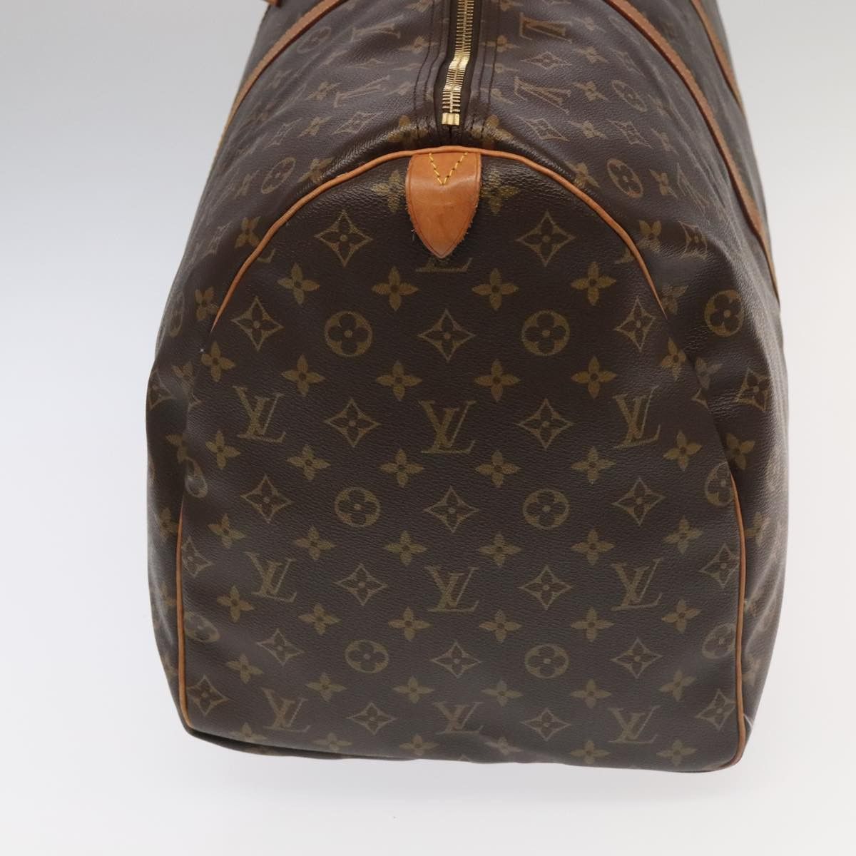 Louis Vuitton Keepall 60 Brown Canvas Travel Bag (Pre-Owned) Size ONE SIZE - 3 Thumbnail